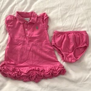 Like New! Ralph Lauren polo dress 12 months